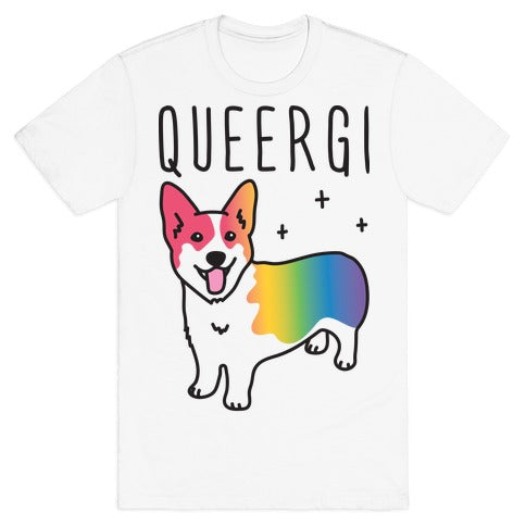 Queergi LGBTQ Corgi T-Shirt